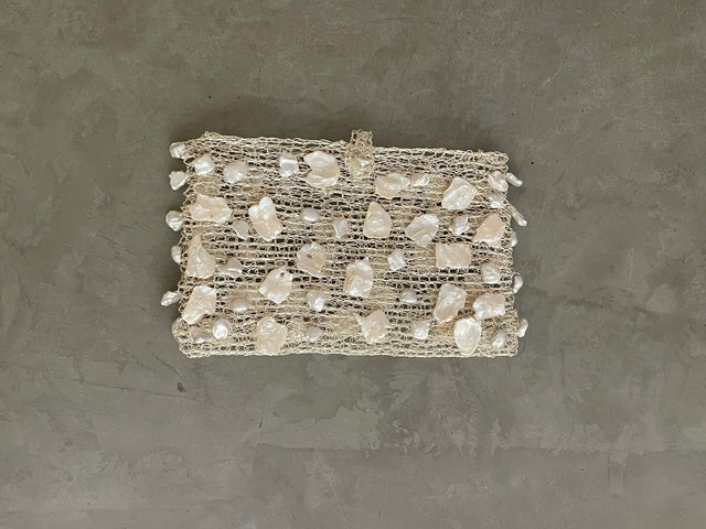 POCHETTE RECTANGULAIRE EN ARGENT