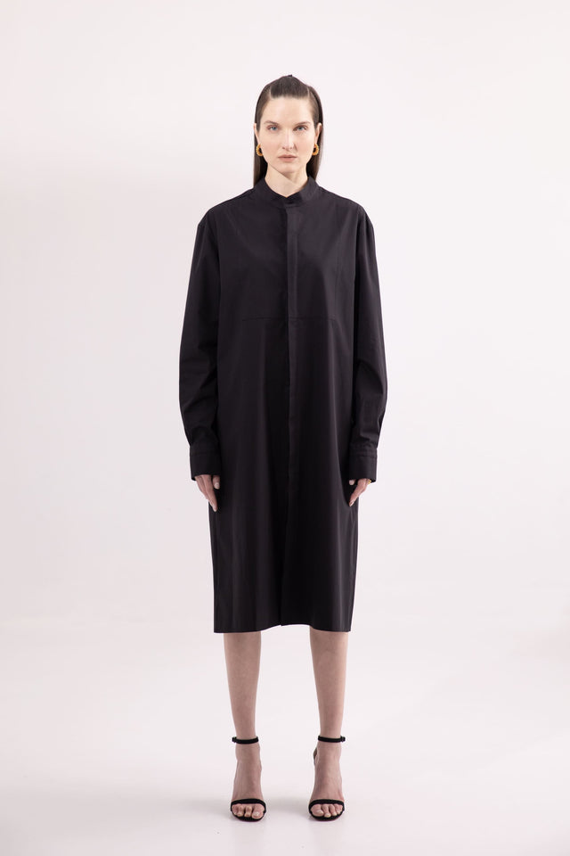 ARTIST SHIRT DRESS Black
