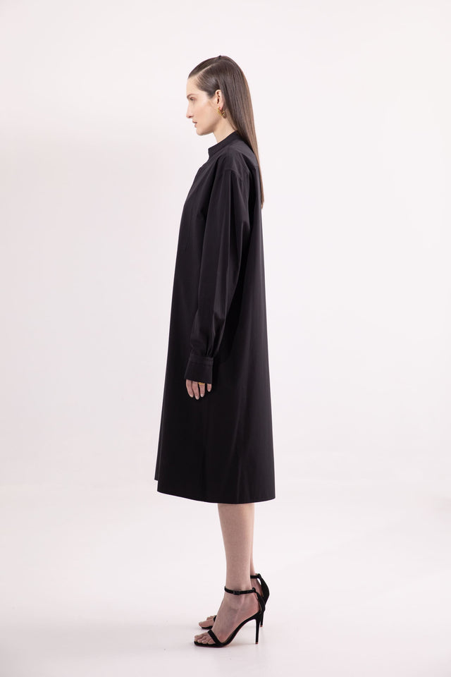 ARTIST SHIRT DRESS Black