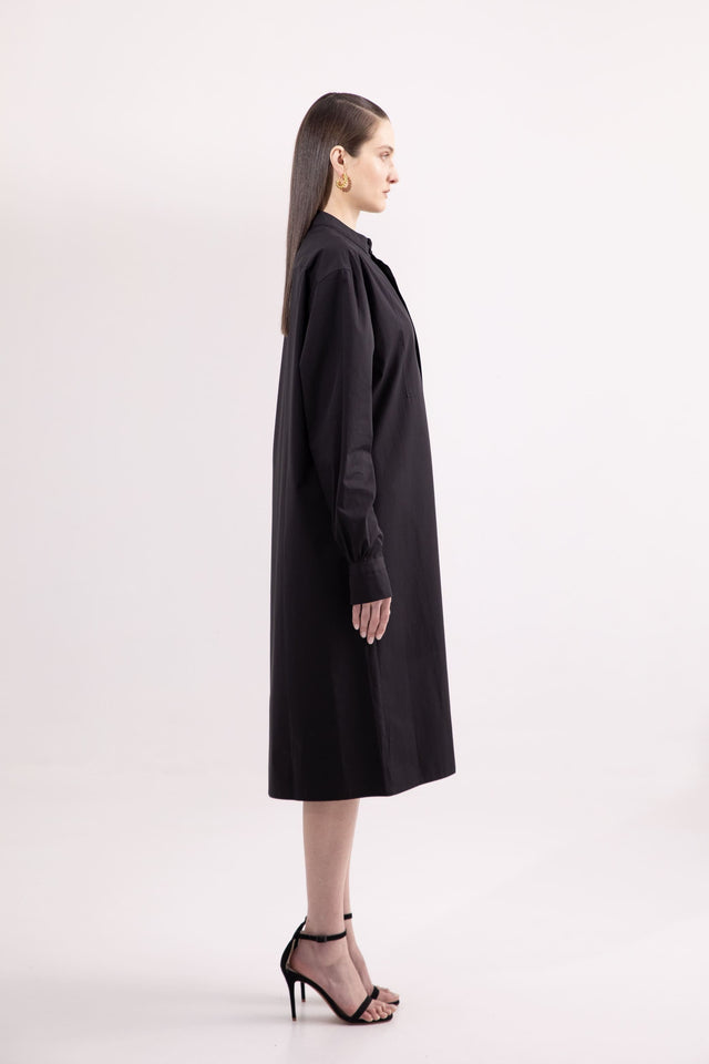 ARTIST SHIRT DRESS Black