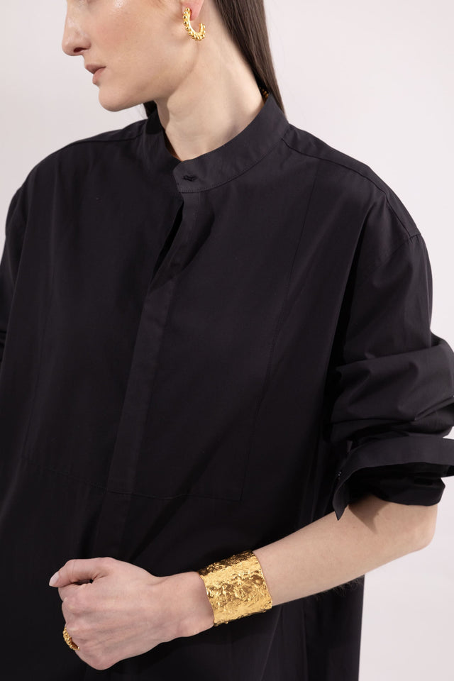 ARTIST SHIRT DRESS Black