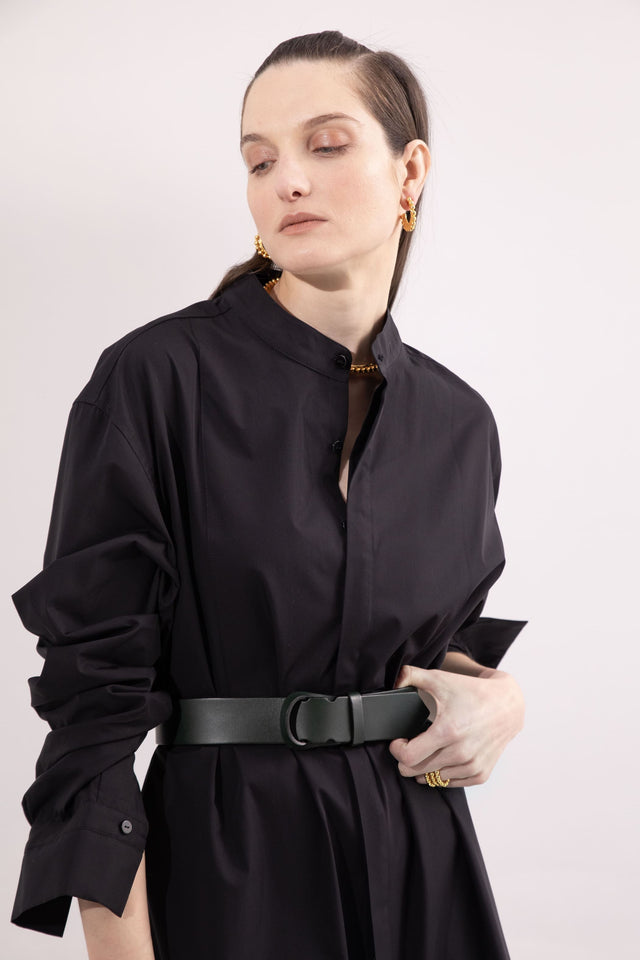 ARTIST SHIRT DRESS Black