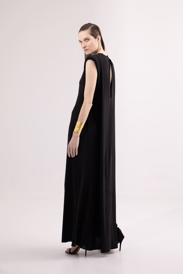 MATHILDE DRESS Black jersey