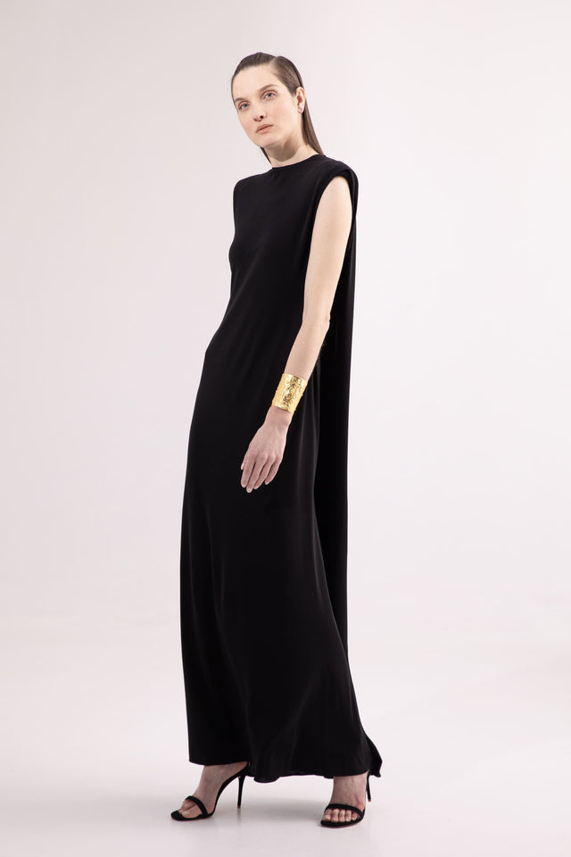 MATHILDE DRESS Black jersey