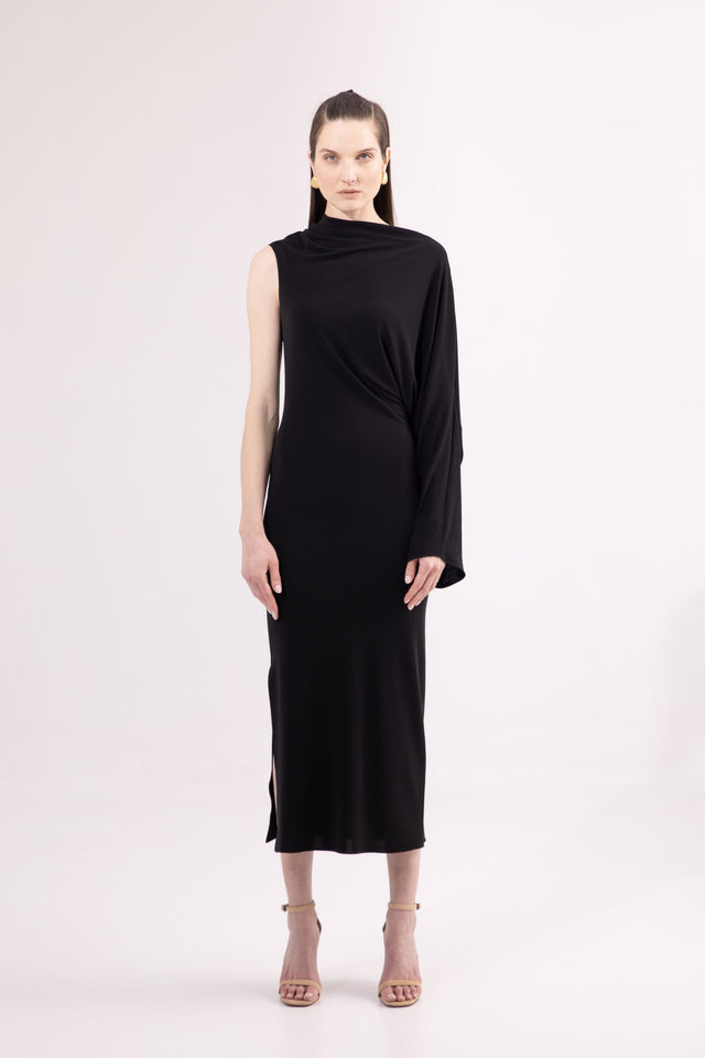 CARMEN DRESS Black jersey