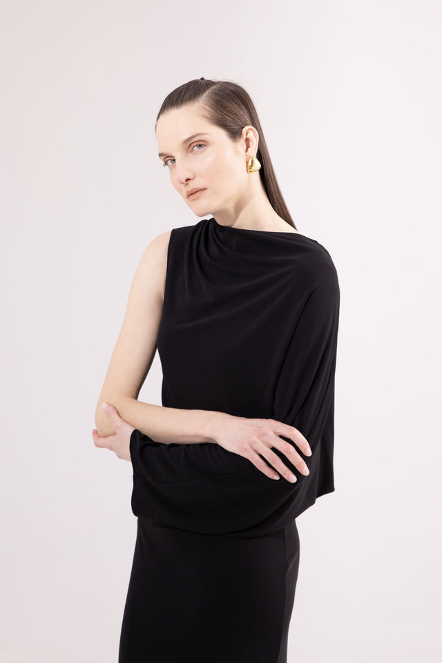 CARMEN DRESS Black jersey