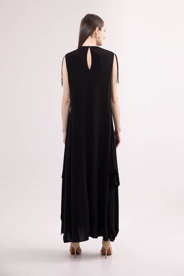 LUNA DRESS Black jersey