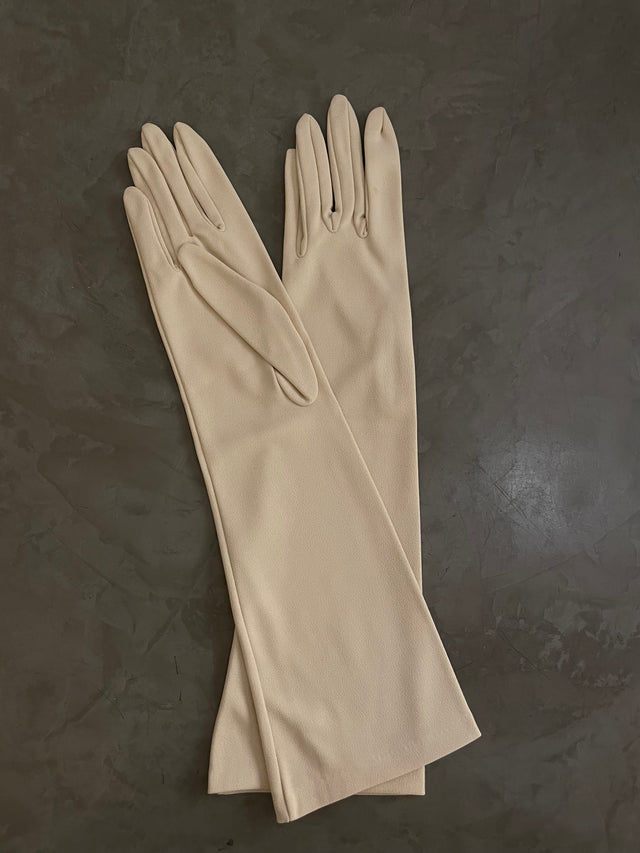 GUANTES MEDIOS MARFIL OSCURO